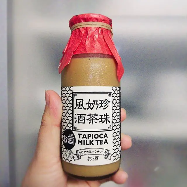 珍奶風潮還沒完？日本「珍珠奶茶風酒」大爆紅！網友：現在連酒也要參一咖就對了⋯