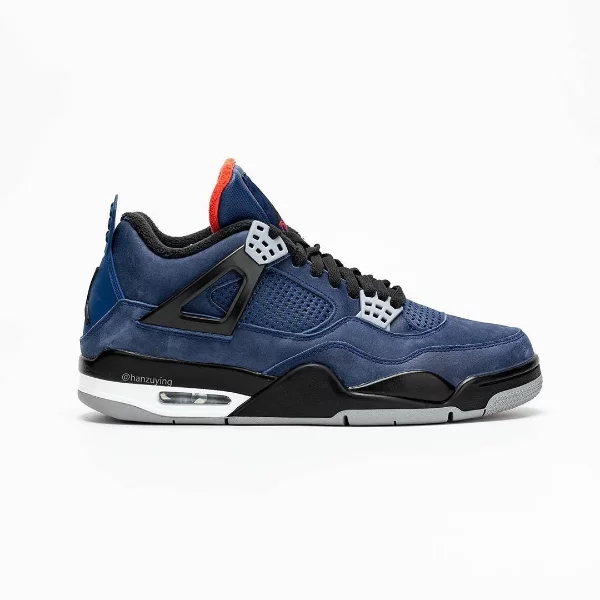 這一雙 Air Jordan 4 冷色中卻帶有一絲火熱