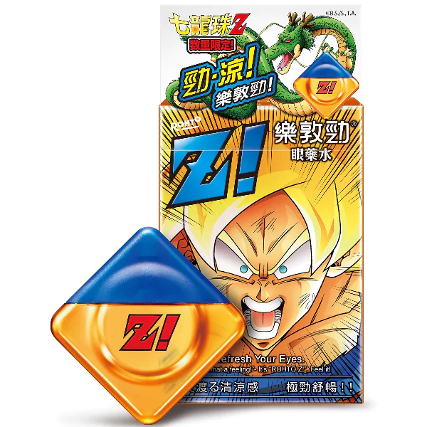 涼到超覺醒！樂敦勁 Ｘ 七龍珠Ｚ聯名包裝限量上市