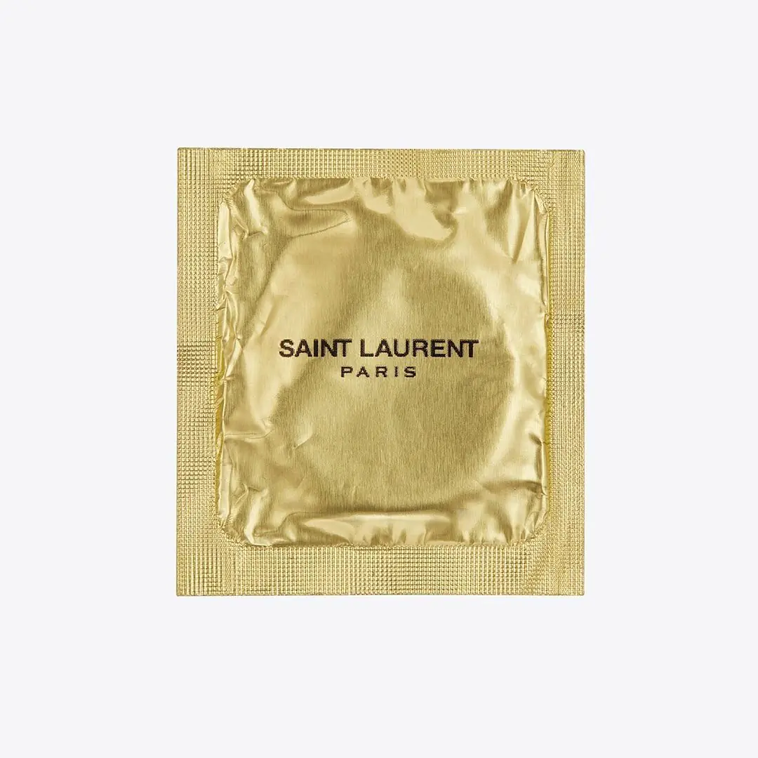享受最高端的高潮感！SAINT LAURENT 推出限定保險套