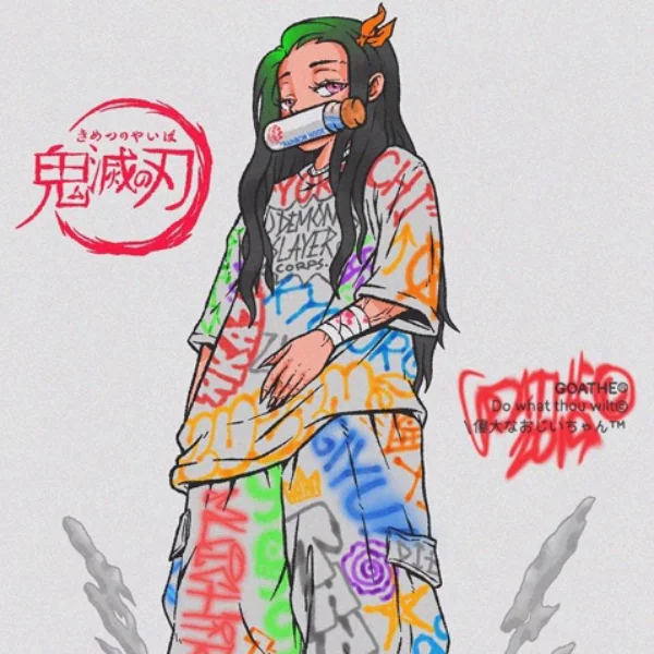 禰豆子化身為都會潮妹？畫師將《鬼滅之刃》角色穿越來現代，時裝版炭治郎也很酷！