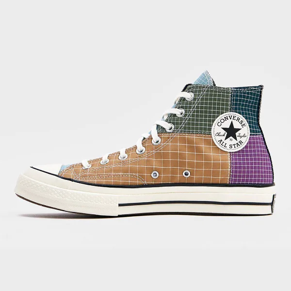 Converse 超吸睛格紋拼接　搶佔他人視覺