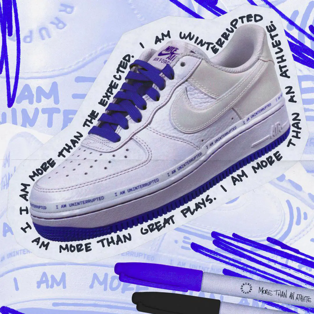詹皇的心意　UNINTERRUPTED x NIKE AF1聯名要你活出生命的信念！