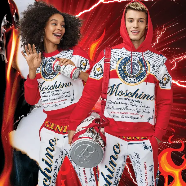 我每天都想喝醉的決心！MOSCHINO X 百威啤酒推出全新聯名膠囊系列