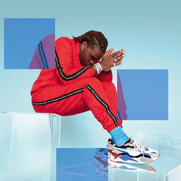 全彩復刻潮履 PUMA RS- X³ PUZZLE 饒舌天王 Gunna 顛覆復刻玩色極限
