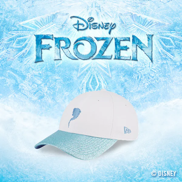 閃閃惹人愛！Elsa、雪寶躍上帽 迫不急待搶鋒「頭」 《New Era x冰雪奇緣2》童趣上市