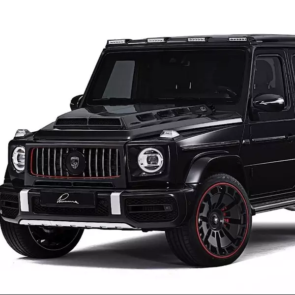 會不會太帥？！德國改車商打造賓士 G-Class「黑魂」特製版本，車頂 4 個 LED 燈條超霸氣！