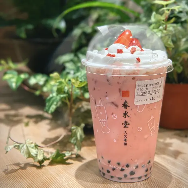 CoCo「五小福」pk 珍煮丹「暖暖燒仙草」！3 款咀嚼系飲品正夯，其中「這杯」還是超夢幻的粉紅色