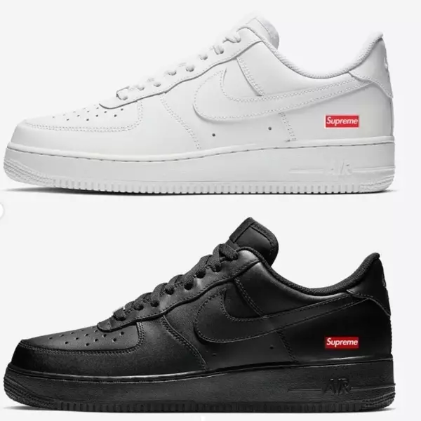 「最敷衍」聯名登場？！Supreme x  Nike  AF-1 聯名碟照高清曝光！鞋頭怒： 當我塑膠逆？