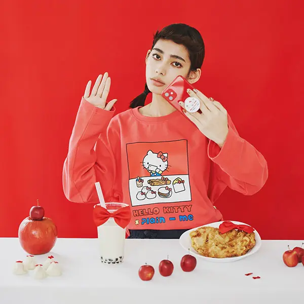 Hello Kitty X plain-me 話題聯名 2020年跟著Hello Kitty一起可愛擺拍！