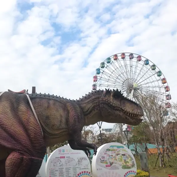4 米高巨型暴龍入侵兒童新樂園！過年走春 3 大路線玩法推薦，管你文青還是網美通通出動！
