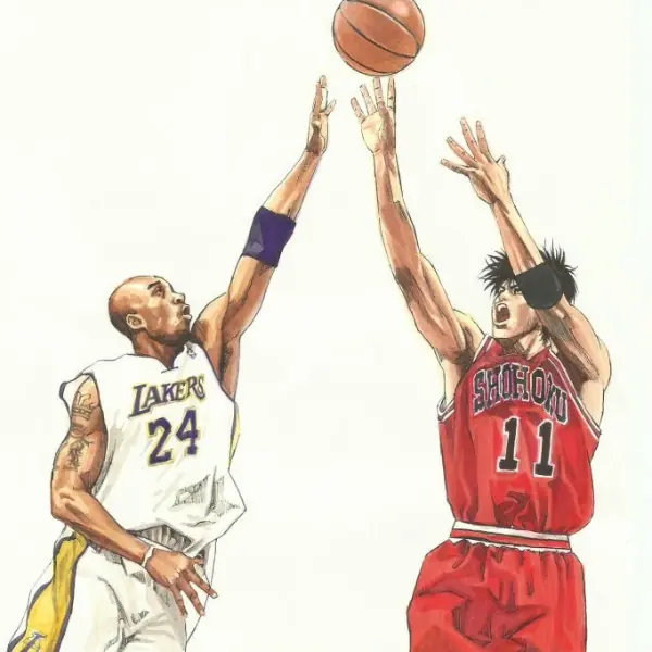 《灌籃高手》井上雄彥 3 個字沉痛哀悼 Kobe Bryant，流川楓對決湖人傳奇畫面引人淚崩...