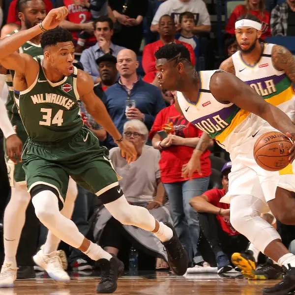 NBA 速報／肌肉輾壓！Zion 靠蠻力把字母哥手上的球搶走，「怪物新人」連 3 場拿 20 分以上！