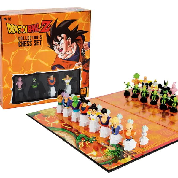 對陣魔人普烏超帥！美國發售《七龍珠》西洋棋套組，悟空當國王、皇后竟是達爾！