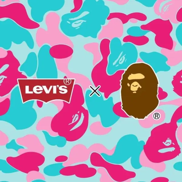 限定猿人迷彩太誘人！BAPE 攜手老相好 Levi's 最新聯名曝光，網友：「我找到去邁阿密的理由！」