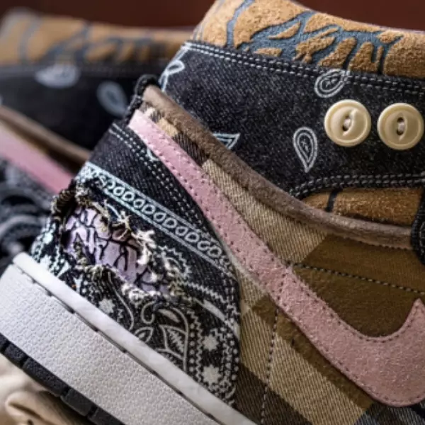Travis Scott x Nike SB 只有它一半帥！鞋頭看了直接高潮的「Air Jordan 1 客製版」你給幾分？