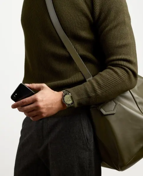 BELL & ROSS 專為現代都市探索者打造的專業腕錶  VINTAGE三部曲之第二部BRV2-92 MILITARY GREEN